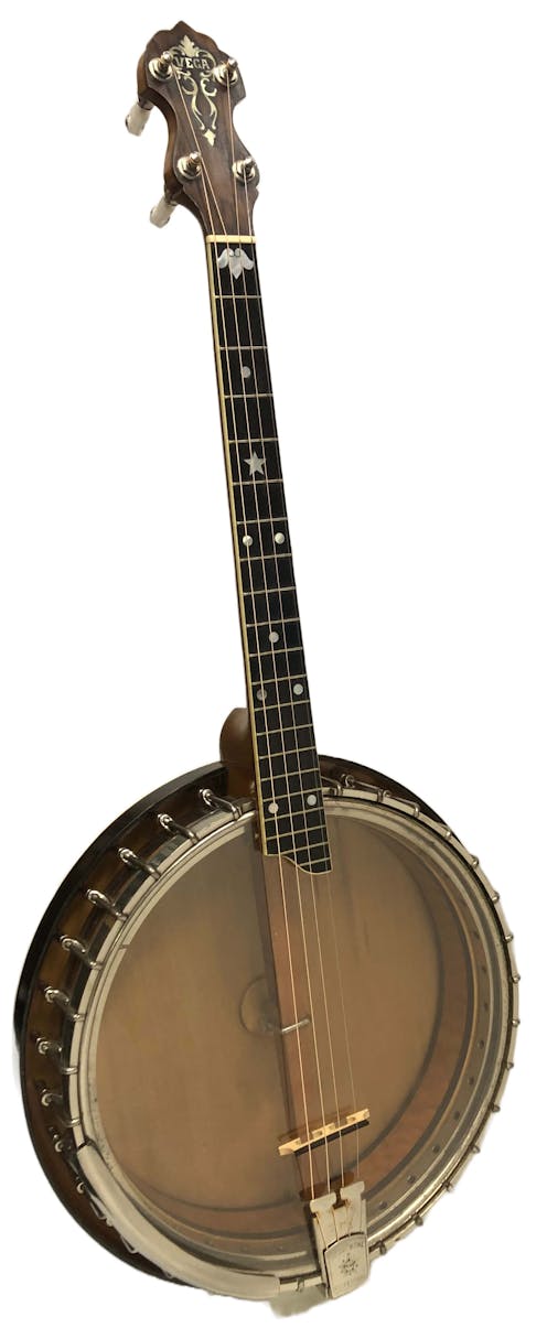 Vega Original Style M Tubaphone 17 Fret Short Scale Resonator Banjo with Orinal Hard Case - Commission Sale