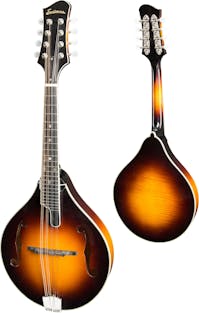 Eastman MD805 Sunburst Handcrafted A-Style Mandolin with Fitted Case