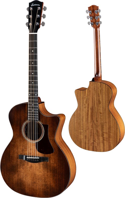 Eastman AC222CE Classic Finish All Solid Electro Cutaway with Padded Gig Bag