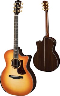 Eastman AC722CE All Solid Electro Acoustic Guitar with Hard Case - Dakota Fade