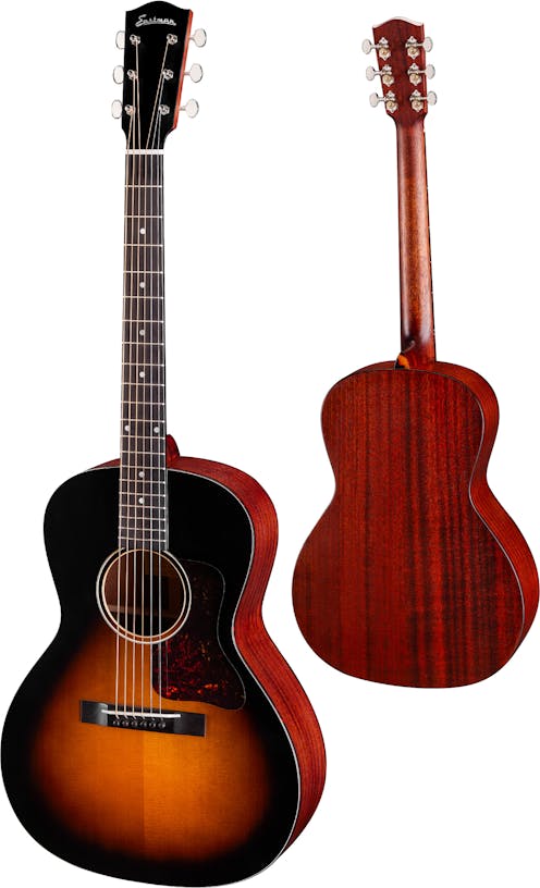 Eastman E1OOSS-SB Sloping Shoulders OO Acoustic Guitar with Gig Bag