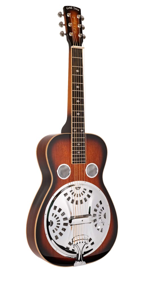 Gold Tone Mastertone™ PBS-M: Paul Beard Squareneck Solid-Mahogany Resonator Guitar with Case