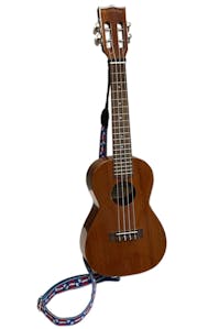 Mainland Mahogany Concert with Slotted Headstock and Mi-Si Pickup - Commission Sale