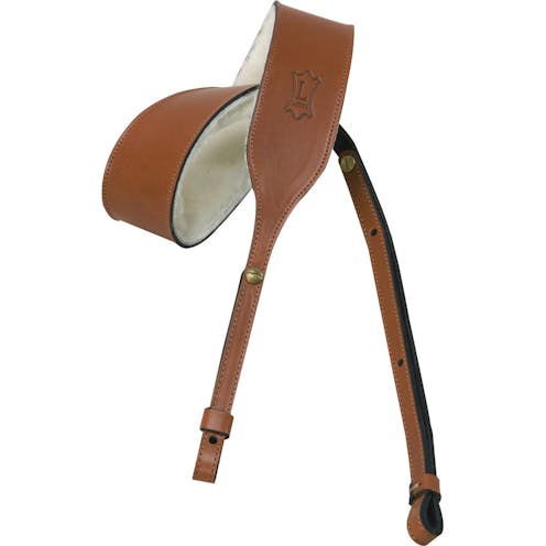 Levy's Folk Veg-Tan Banjo Strap