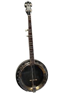 Ozark The Gold Laydie 2143G 5 String Resonator Banjo with Hard Case - Commission Sale