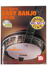Mel Bay Easy Banjo Solos by Dick Weissman - Clearance
