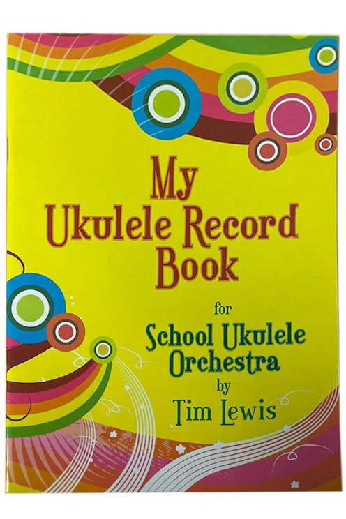 Tim Lewis My Ukulele Record Book - Clearance