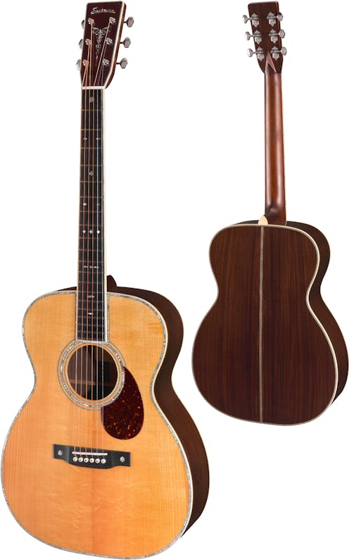 Eastman E40OM-TC Orchestra Model Thermo-Cured Guitar with Hard Case