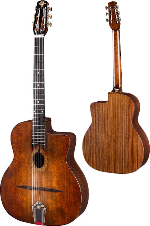 Eastman DM1-CLA Classic Gypsy Jazz Guitar with Gig Bag