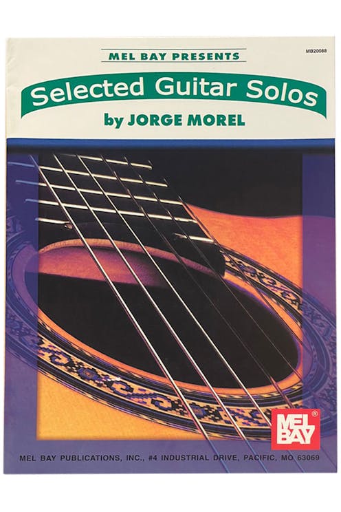 Mel Bay Selected Guitar Solos by Jorge Morel - Clearance