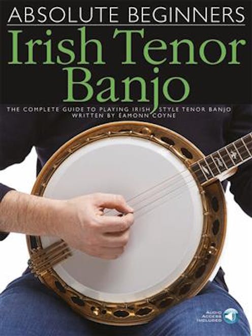 Amsco pulications Absolute Beginners Irish Tenor Banjo Book/Online Audion