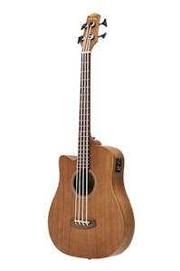 Gold Tone M-Bass 25-Inch Scale Acoustic Electric MicroBass with Gig Bag - Left Handed