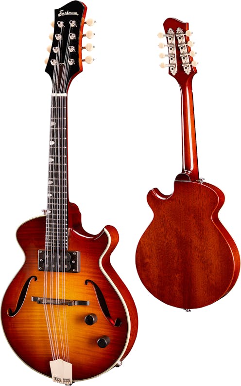 Eastman ER-M Gold Burst 'El Rey' Electro Acoustic Mandolin with Fitted Case