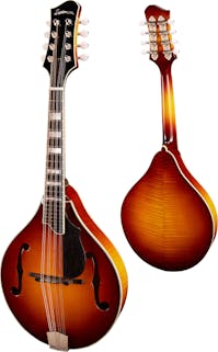 Eastman MD605 Goldburst Handcrafted A-style Electro Mandolin with Case