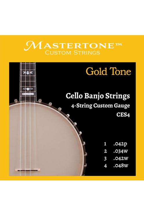 Gold Tone CES4 4 String Cello Banjo String Set