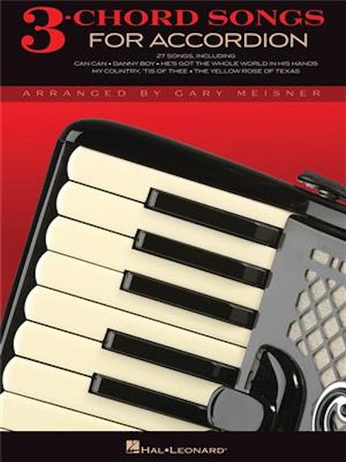 Hal Leonard 3-Chord Songs for Accordion Book