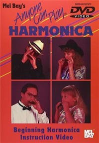 Mel Bay Anyone Can Play Harmonica DVD