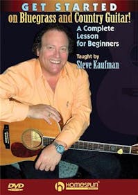 Homespun Get Started on Bluegrass and Country Guitar DVD