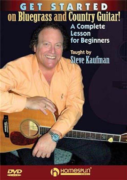 Homespun Get Started on Bluegrass and Country Guitar DVD