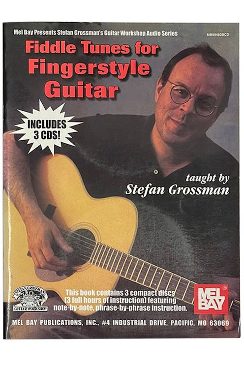 Mel Bay Fiddle Tunes for Fingerstyle Guitar by Stefan Grossman - Clearance