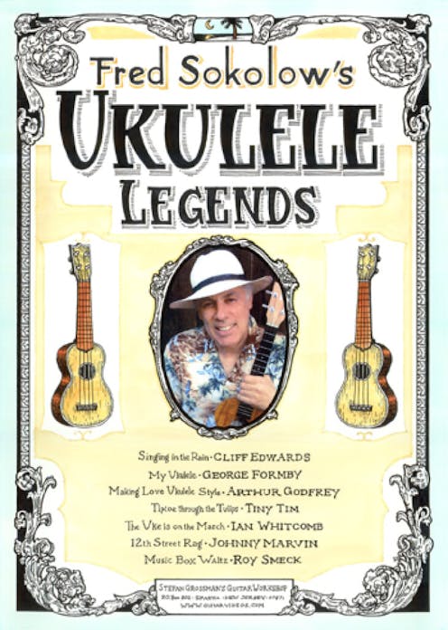 Fred Sokolow Ukulele Legends DVD