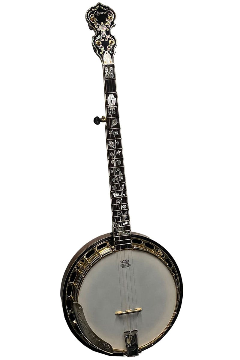 Ozark Eagle 5 String Resonator Banjo with Hard Case Commission Sale