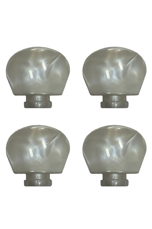 Leader Banjo Co Replacement Banjo Tuning Peg Buttons Set of 4 in White Pearl