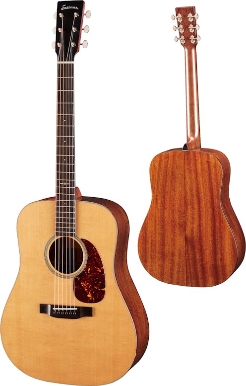 Eastman E1D Special All-Solid Dreadnought Acoustic Guitar with Gig Bag