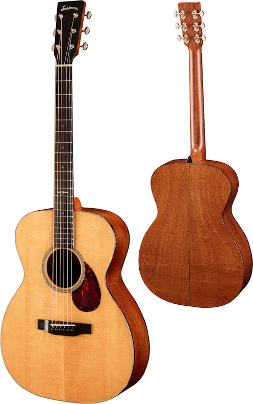 Eastman E1OM Special All-Solid Orchestra Acoustic Guitar with Gig Bag