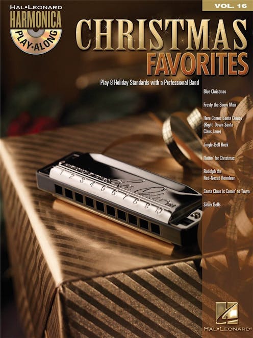 Hal Leonard Harmonica Play Along Christmas Favorites Vol 16