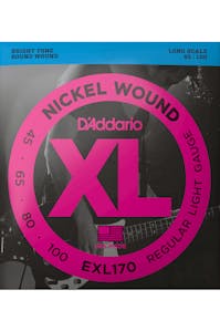 D'Addario EXL170 Regular Light Long Scale Bass Strings 45-100