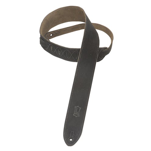 Levy's MBS12-BLK Banjo Strap 2'' Suede - Black