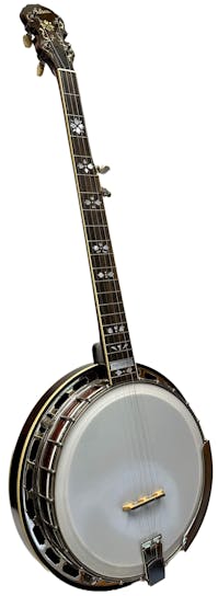 Replica Gibson Left Handed 5 String Banjo with Hard Case - Commission Sale