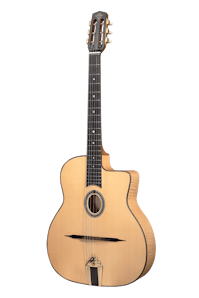 Altamira 'M' Maple Gypsy Jazz Guitar with Hard Case