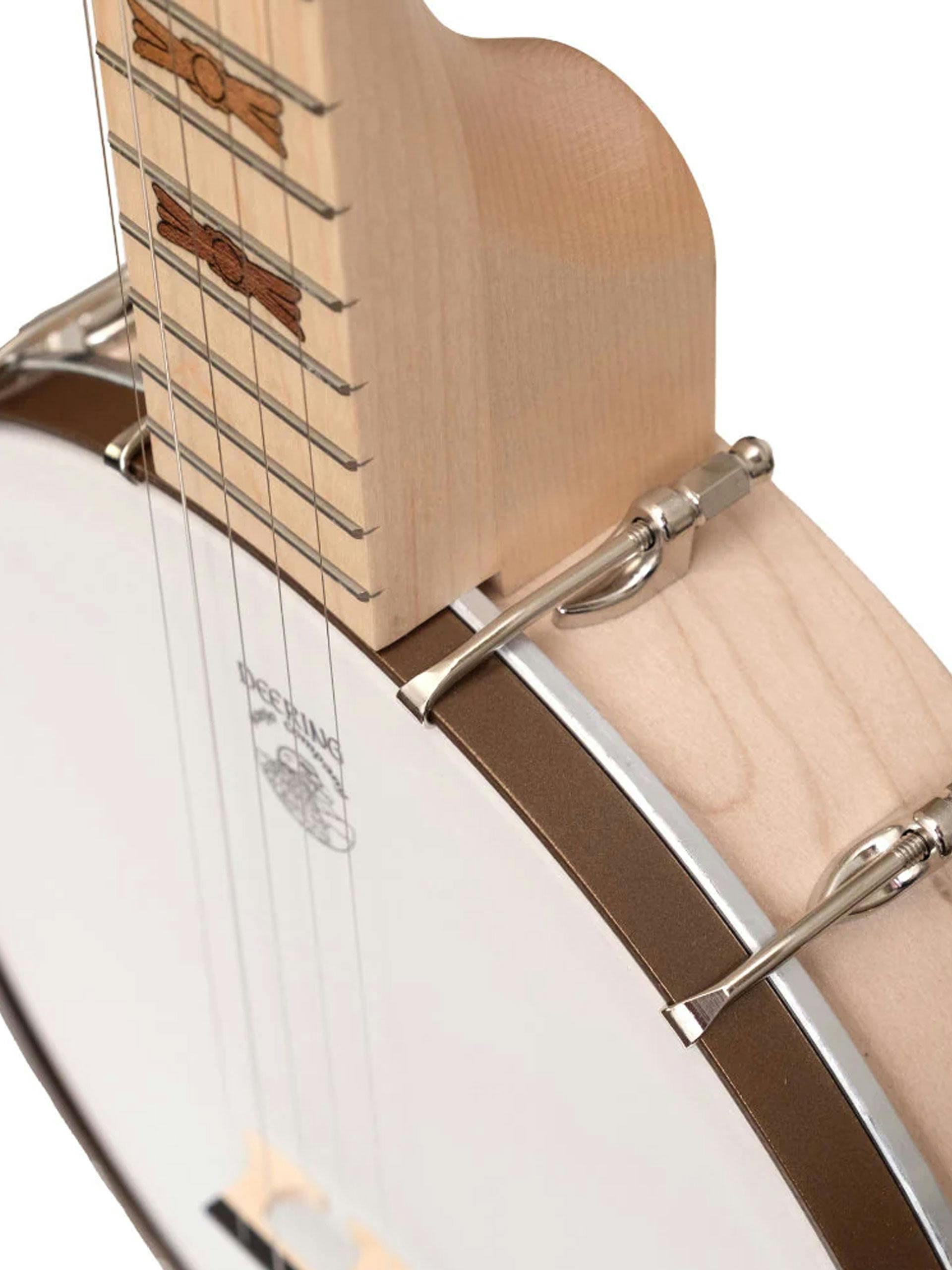 The Deering Goodtime 5 String Open Back Banjo Made in USA with 6