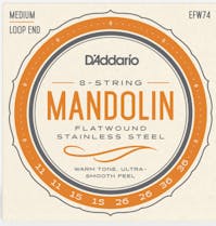 D'Addario EFW74 Mandolin Flatwound