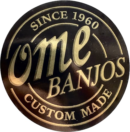 Ome Round Sticker