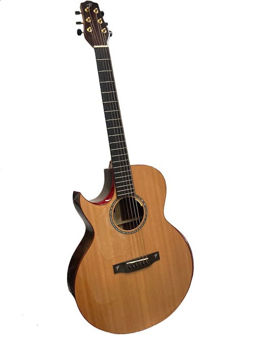 Terry Pack SJRS Electro Acoustic Left Handed Guitar with Case - Commission Sale