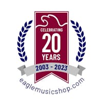 Eagle Music Shop 20th Anniversary Sticker