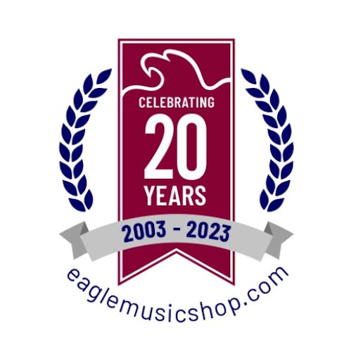 Eagle Music Shop 20th Anniversary Sticker