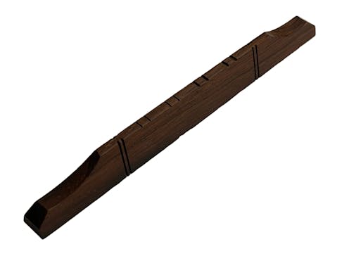 Leader Banjo Co Rosewood Mandolin Bridge - Slotted