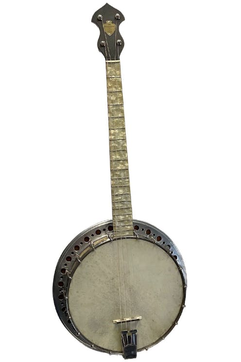John Grey & Sons Broadcaster 19 Fret Tenor Banjo with Original Case - Commission Sale