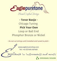 Eagle-Puretone Pick Your Own Custom Chicago Tenor Banjo String Set