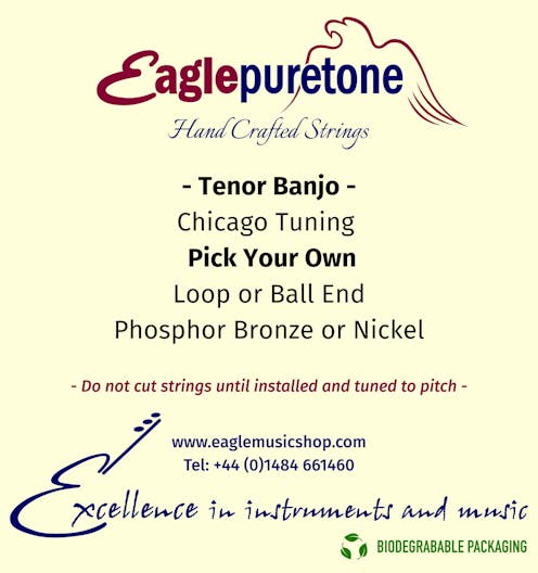 Eagle-Puretone Pick Your Own Custom Chicago Tenor Banjo String Set