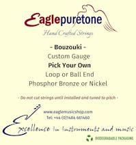 Eagle-Puretone Pick Your Own Custom Bouzouki String Set