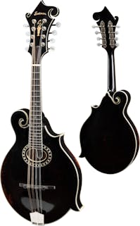 Eastman MD814/V  Antique Black Handcrafted F-Style Mandolin with Fitted Case