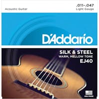D'Addario EJ40 Silk & Steel Light 11-47