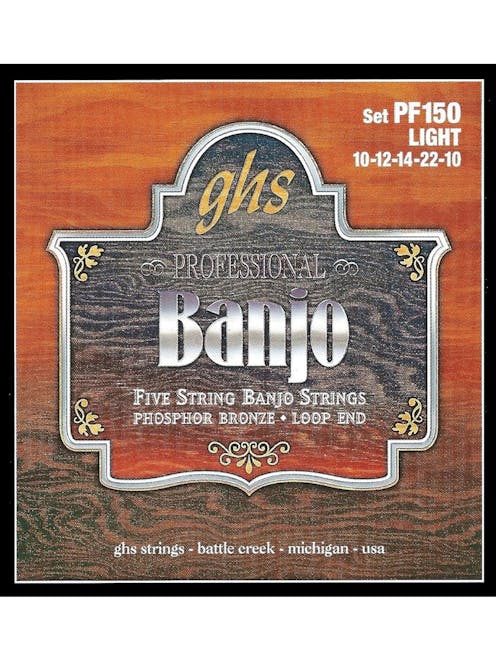 GHS PF150 Light Banjo Strings