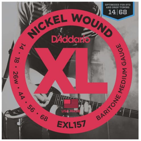 D'Addario EXL157 Baritone Guitar Strings 14-68