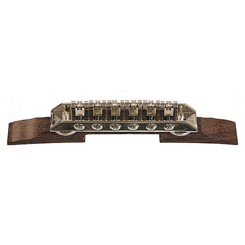 Warehouse Guitar Bridge - Adjustable Height with Saddles